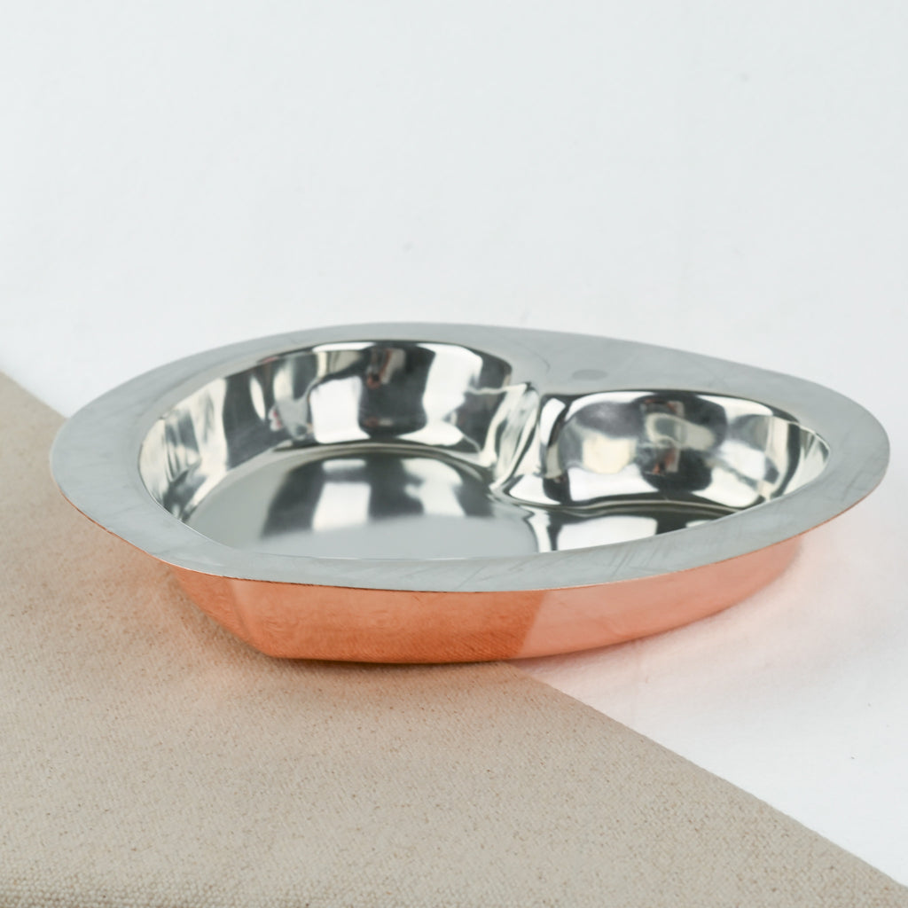 Moule à gâteau coeur en cuivre