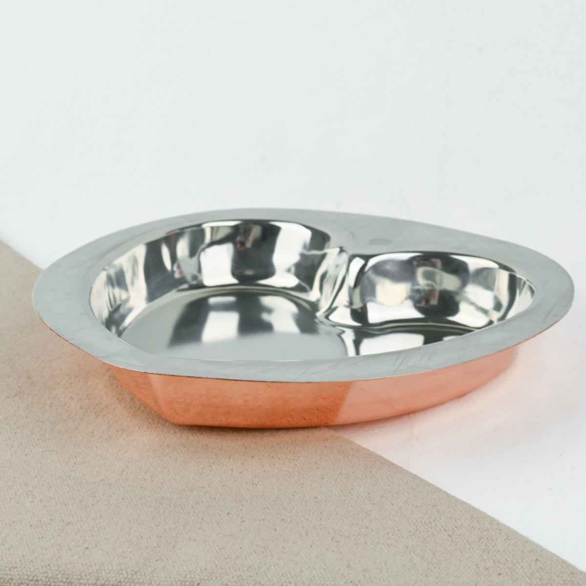 Moule à gâteau coeur en cuivre