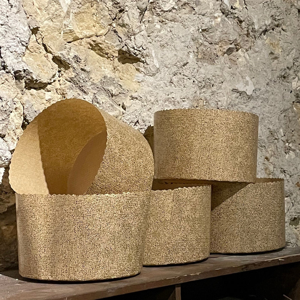 Moule panettone jetable x5 D18 cm