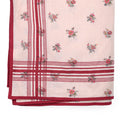 Nappe rose à fleurs