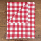Nappe vichy rouge 140 x 180 cm