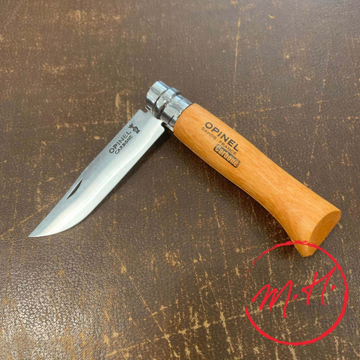 Opinel carbone hêtre naturel