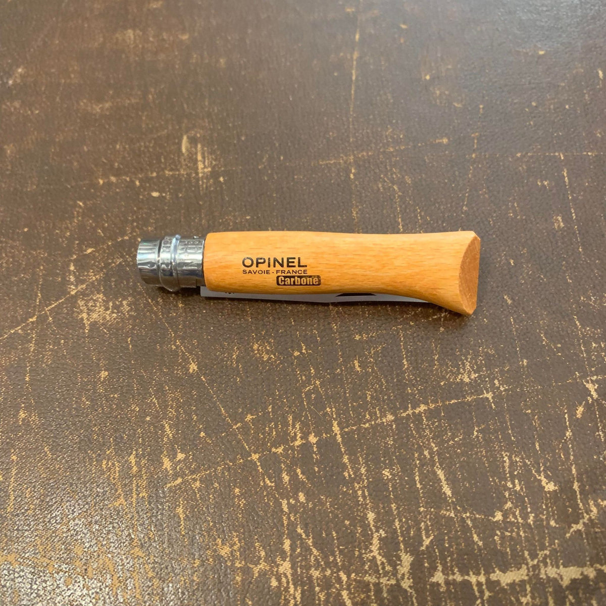 Opinel carbone hêtre naturel