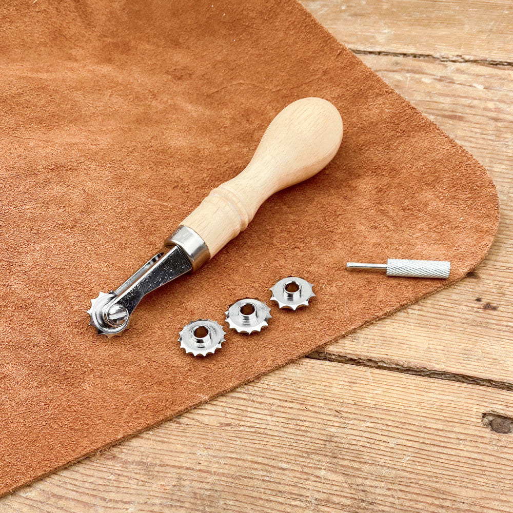 Outil de marquage pour points de couture Cuir