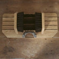 Paillasson avec tire-bottes en inox