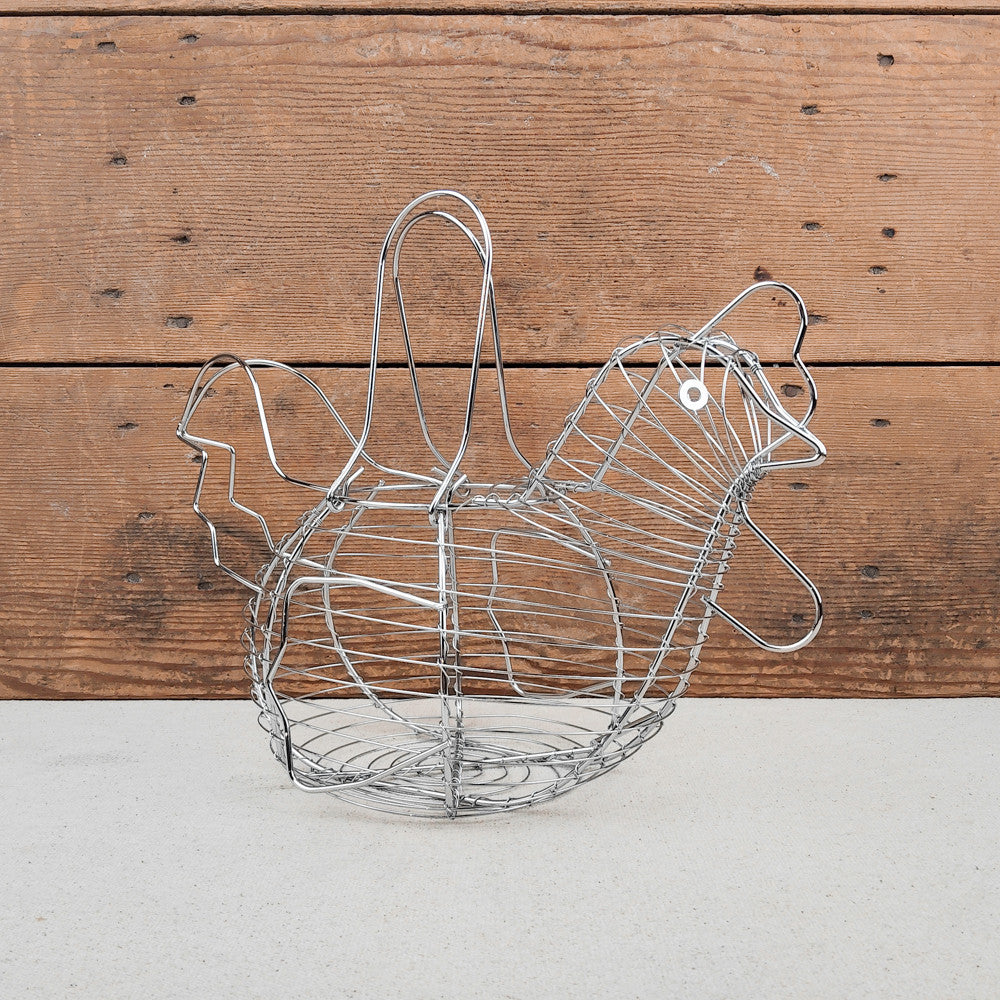 Panier à oeufs en forme de poule