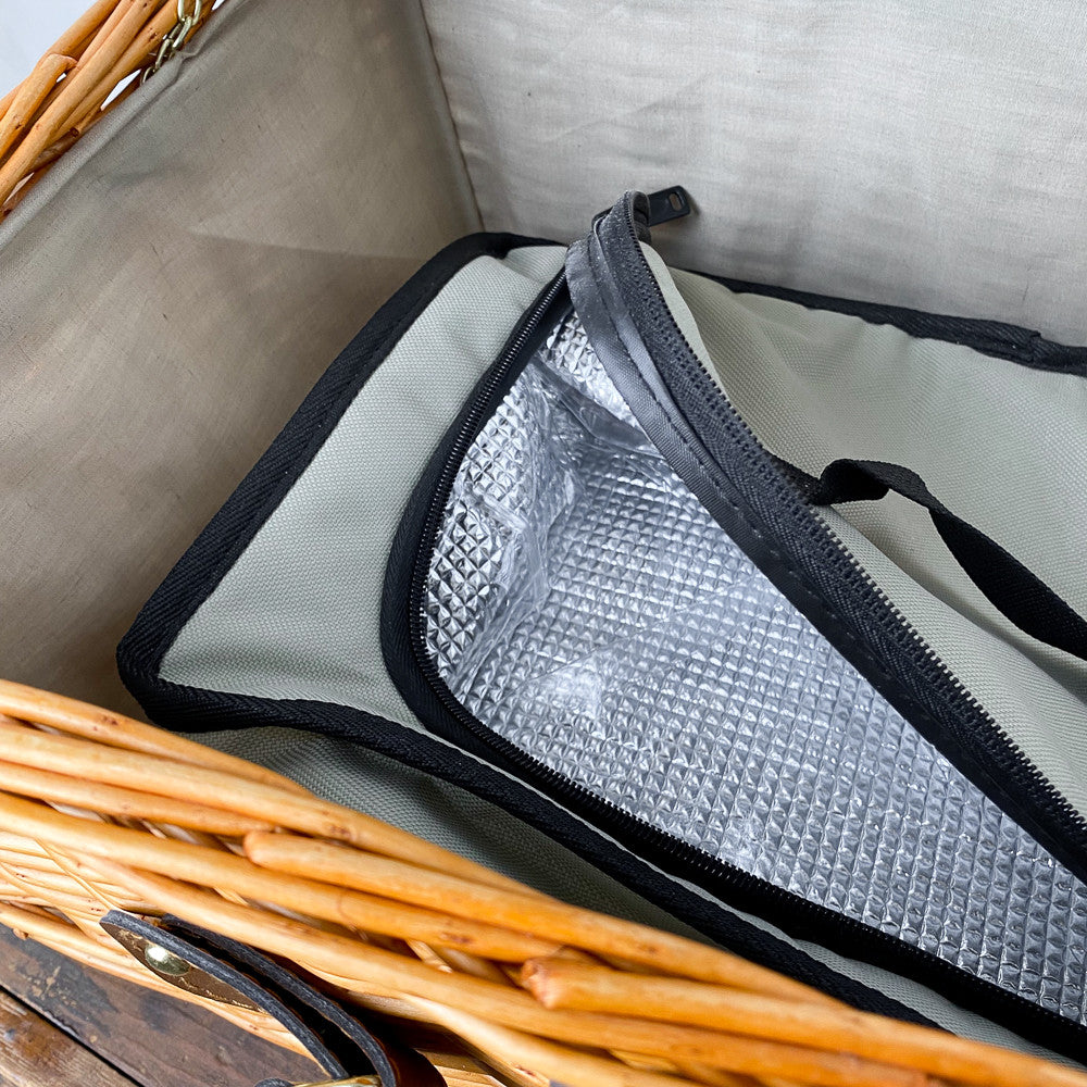 Panier à pique-nique en osier 4 personnes