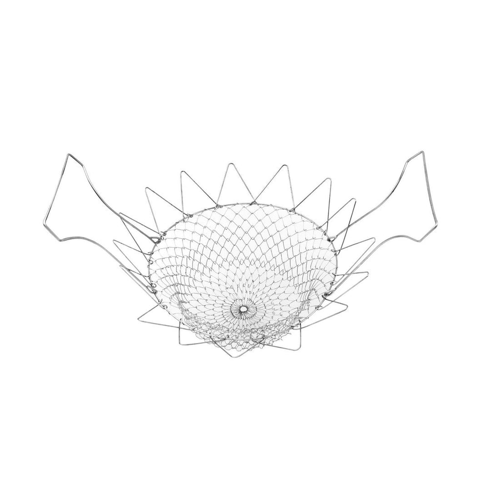 Panier égouttoir pliable en inox
