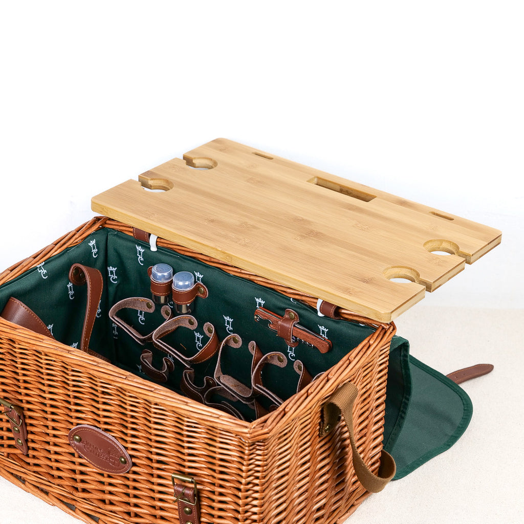 Panier Pique-nique avec tablette 4 pers