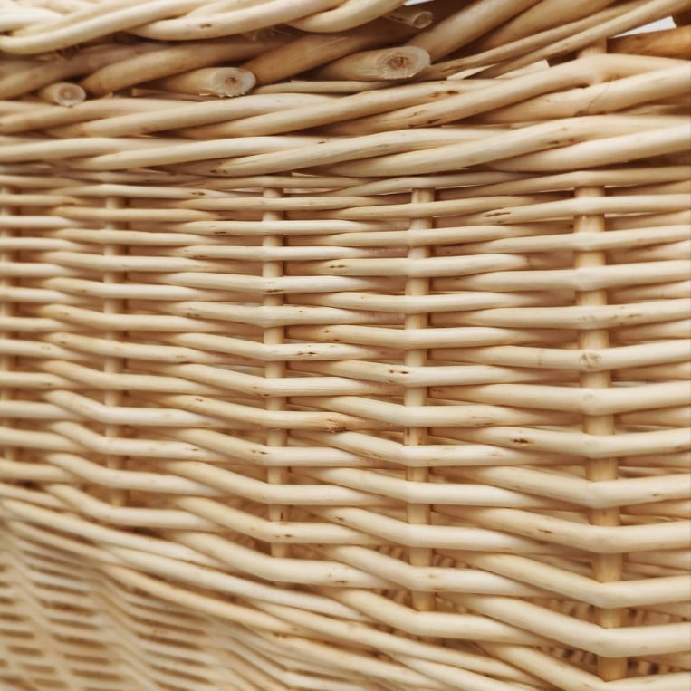 Panier vendéen en osier naturel