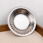 Panière à pain ronde en inox