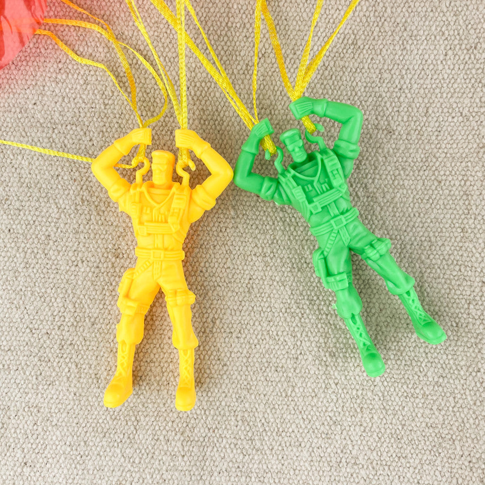 Parachutiste jouet plastique