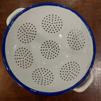 Passoire émail blanc Ø22cm