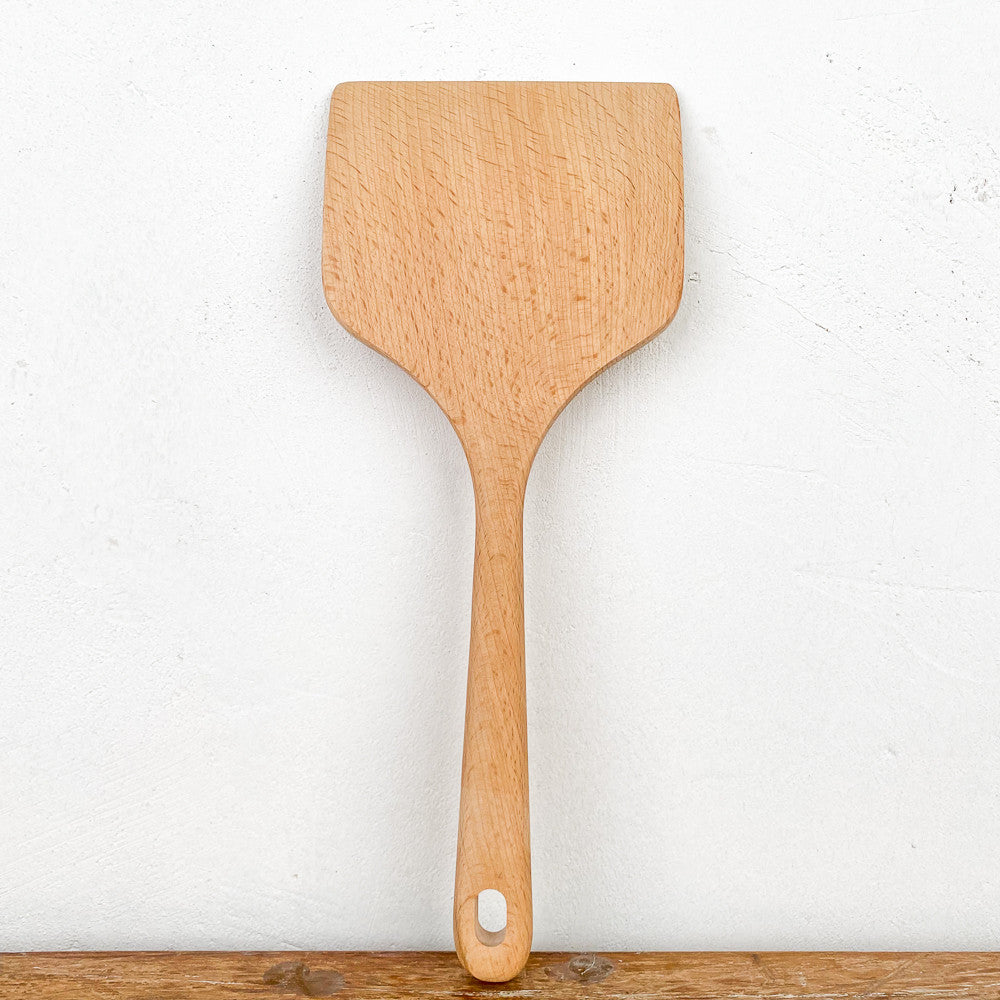 Pelle à poisson en bois