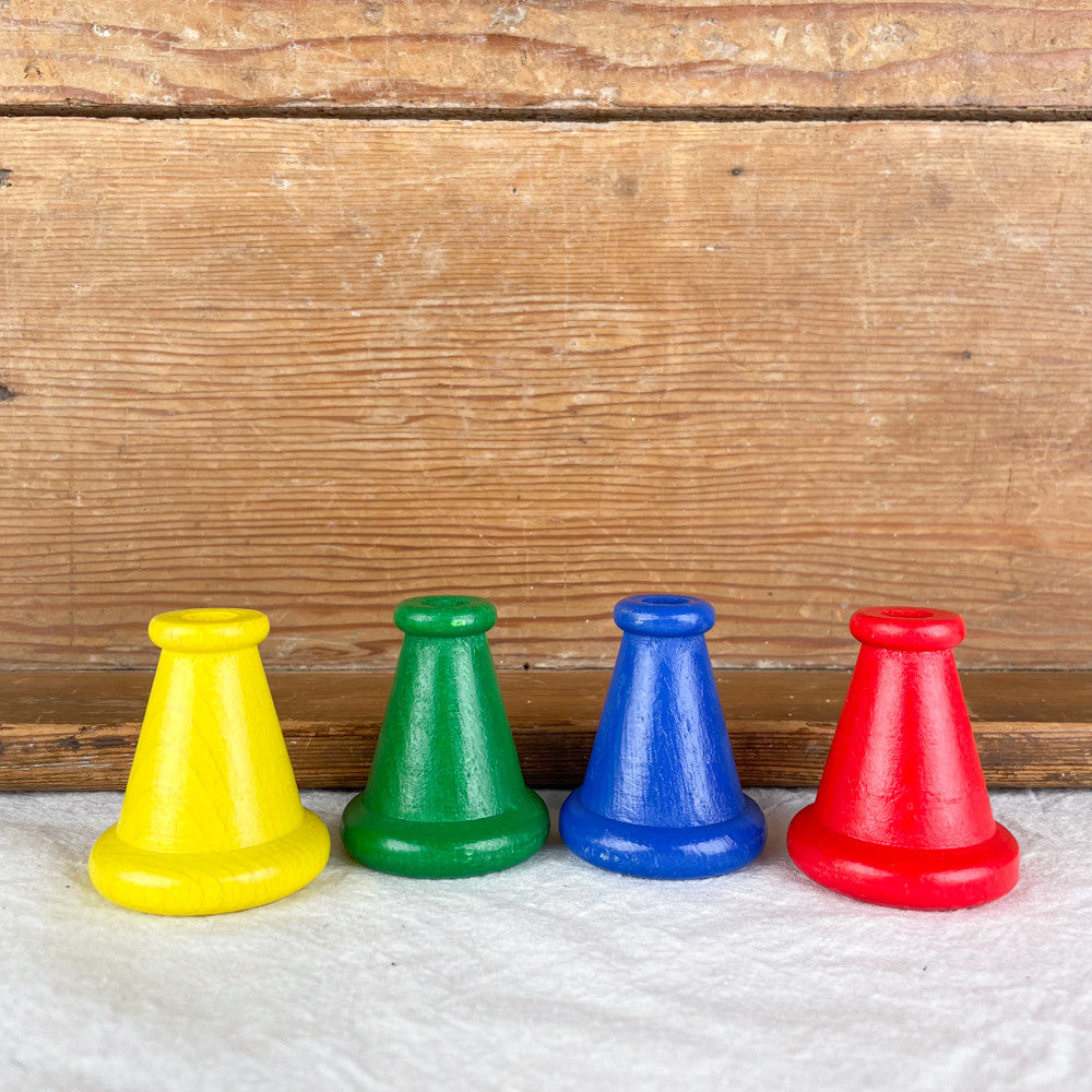 Petit kaléidoscope en bois coloré