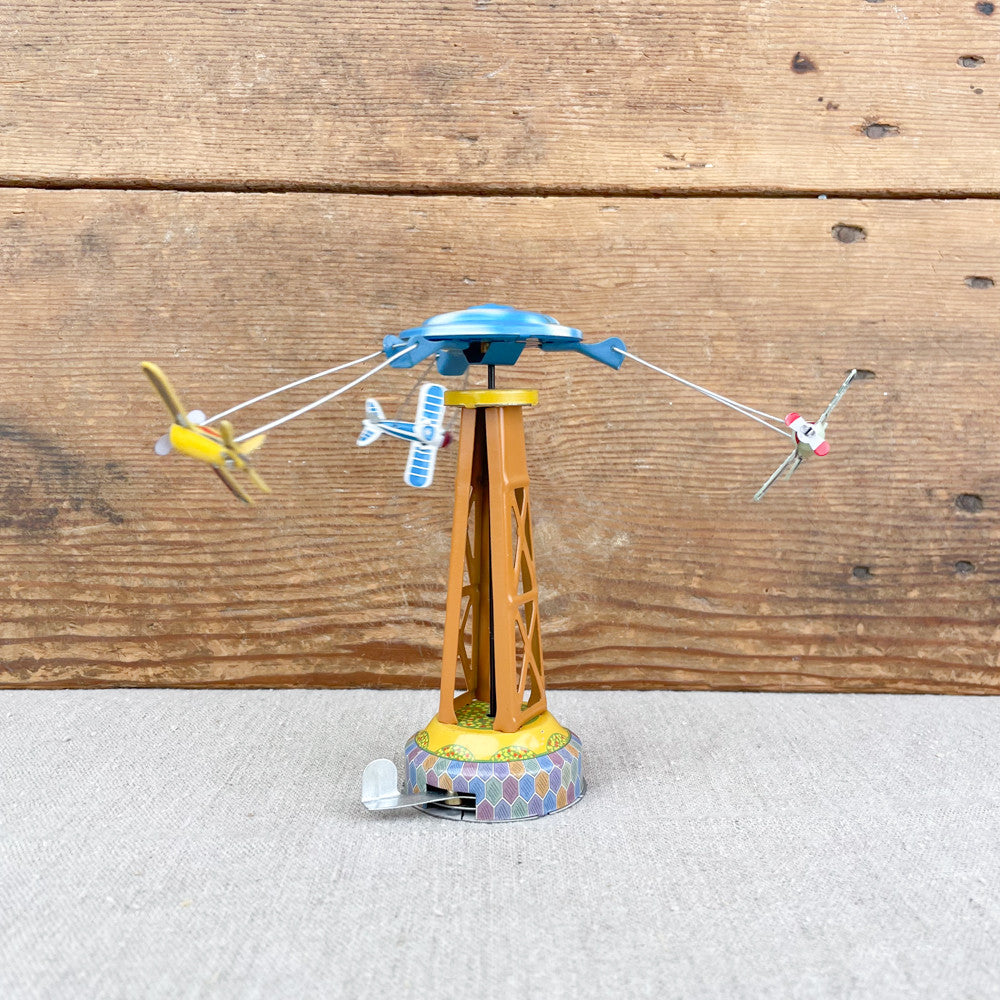 Petit manège à avions mécanique