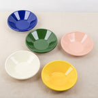 Petite assiette creuse en émail Ø 17cm