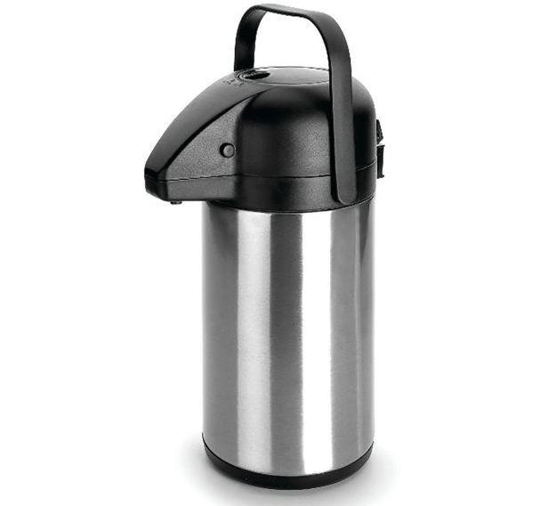 Pichet à pompe 2,2L inox
