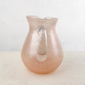 Pichet en pâte de verre soufflé 1,6L