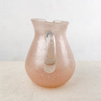 Pichet en pâte de verre soufflé 1,6L