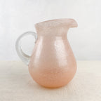 Pichet en pâte de verre soufflé 1,6L