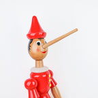Nez Pinocchio géant en bois Italie