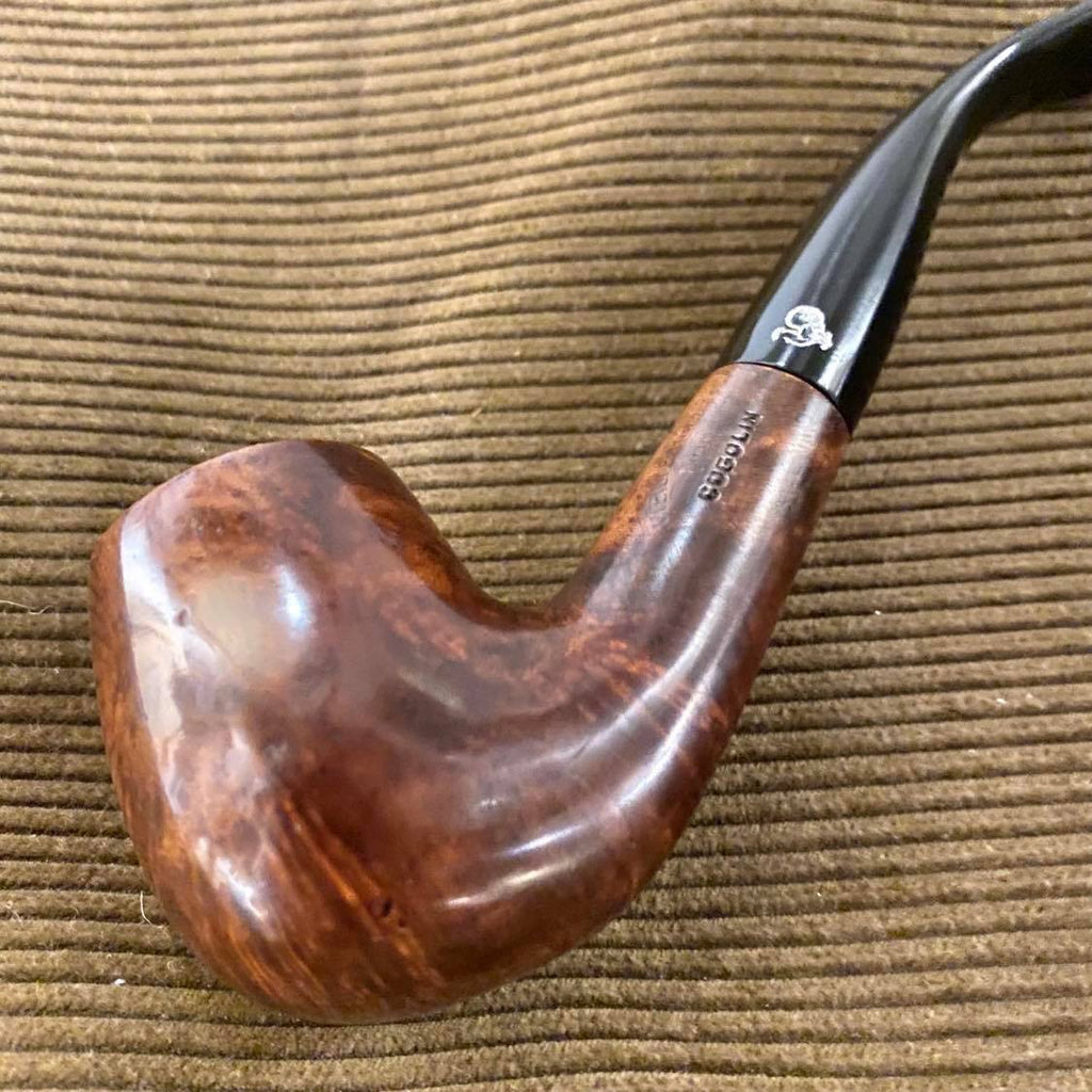 Pipe extra supérieure cirée marron