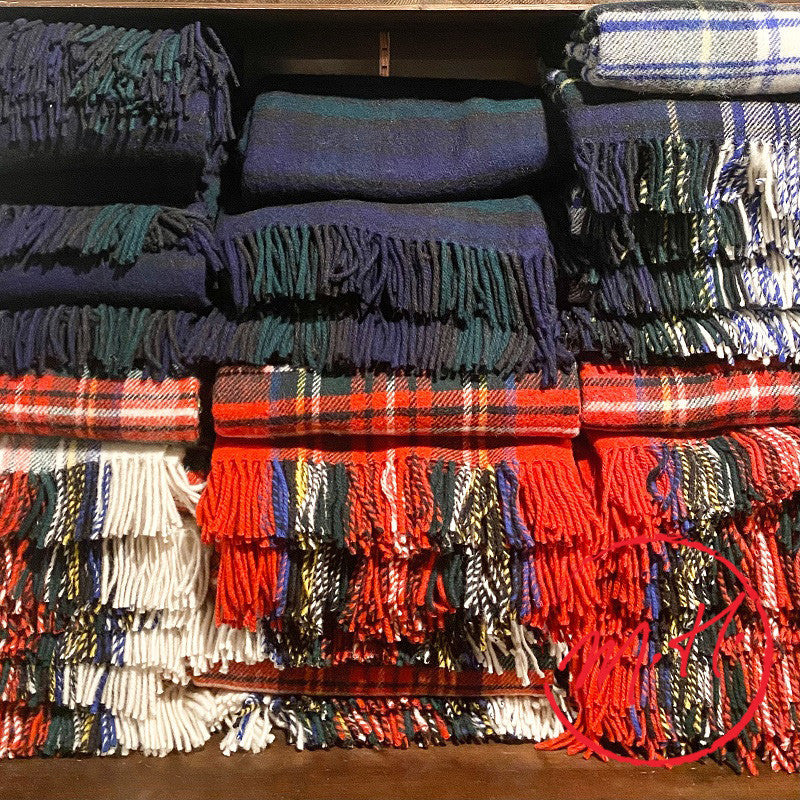 Plaid traditionnel écossais