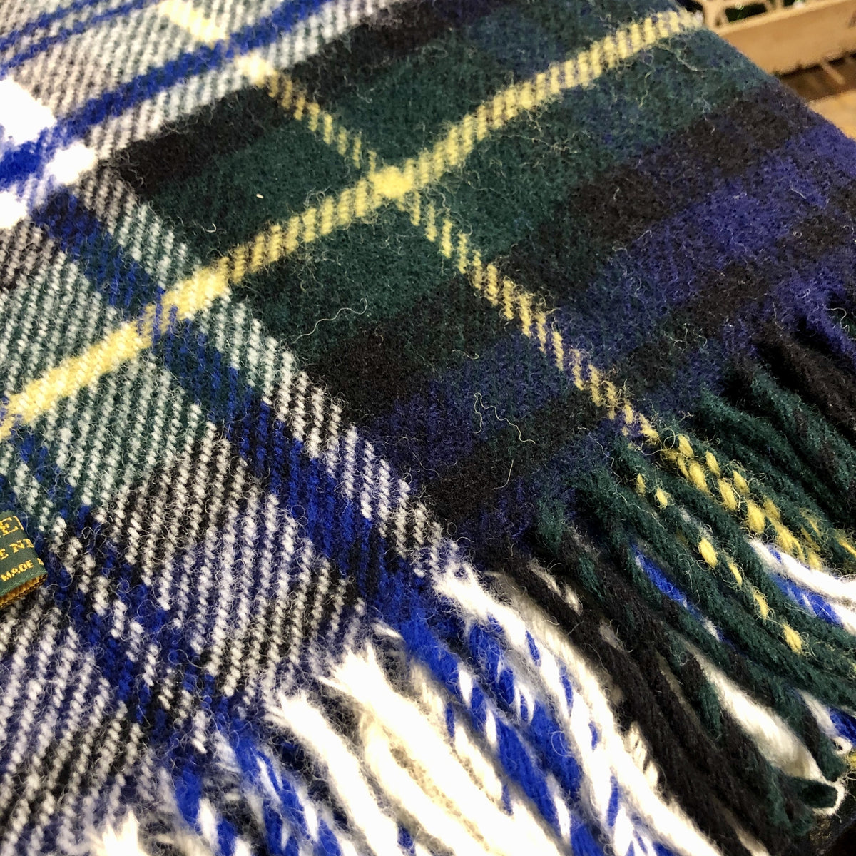 Plaid traditionnel écossais