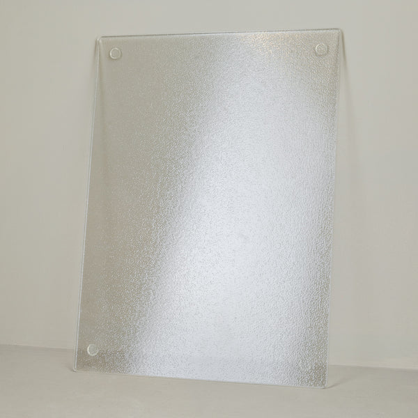 GSD Pegro clear acrylic cutting board 27.5 x 37.5 cm, odour-free and non-absorbent