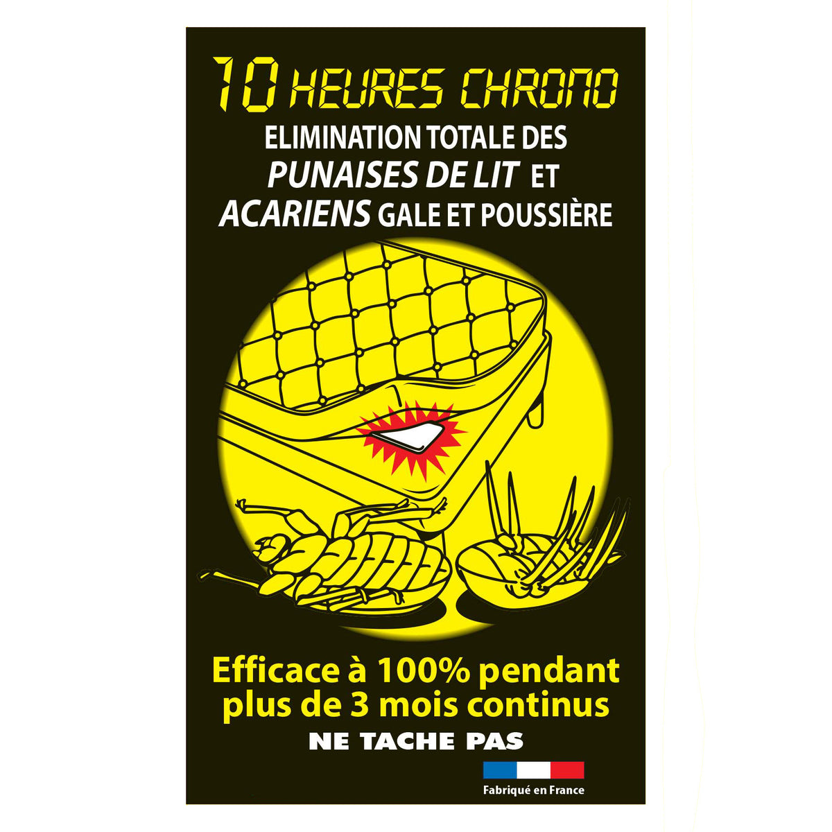 Plaquette anti punaise de lit
