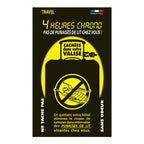 Plaquette anti punaise de lit pour valise
