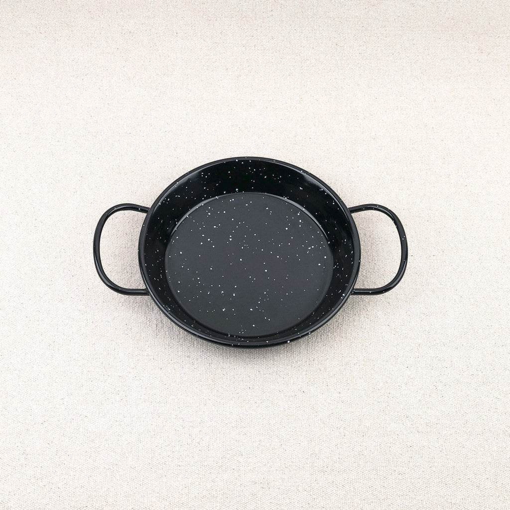 Plat à paella émaillé bas 20 cm