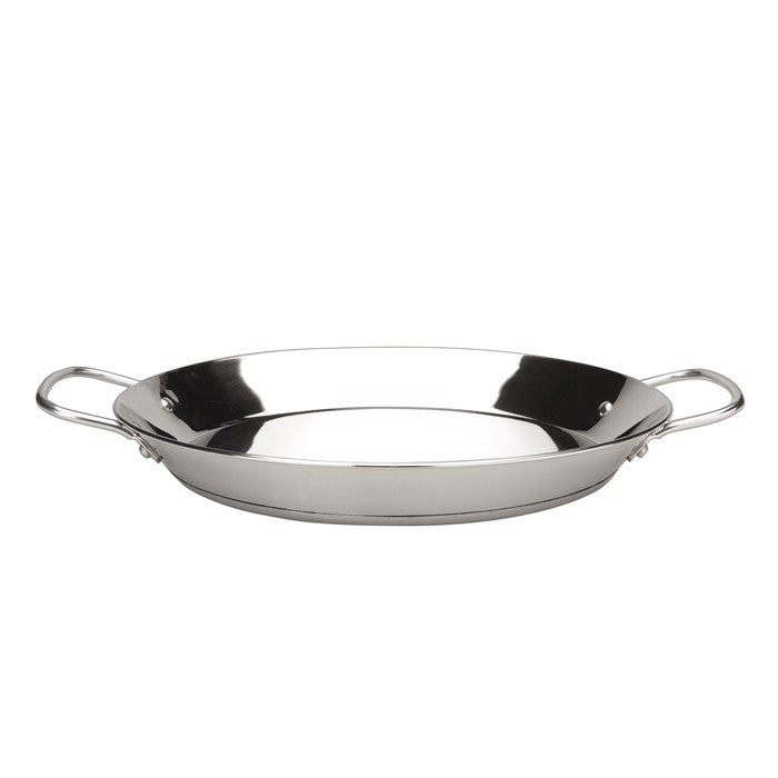 Plat à paëlla en inox spécial induction