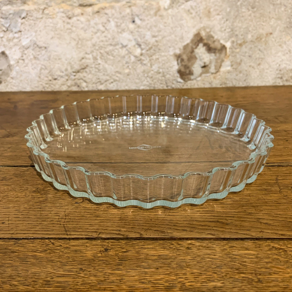 Plat à tarte en verre 28 cm