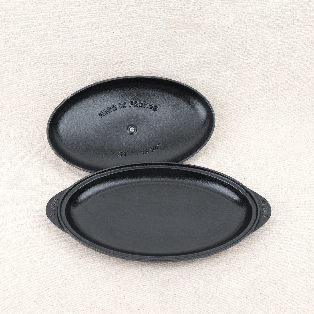 Plat de cuisson fonte fait en France