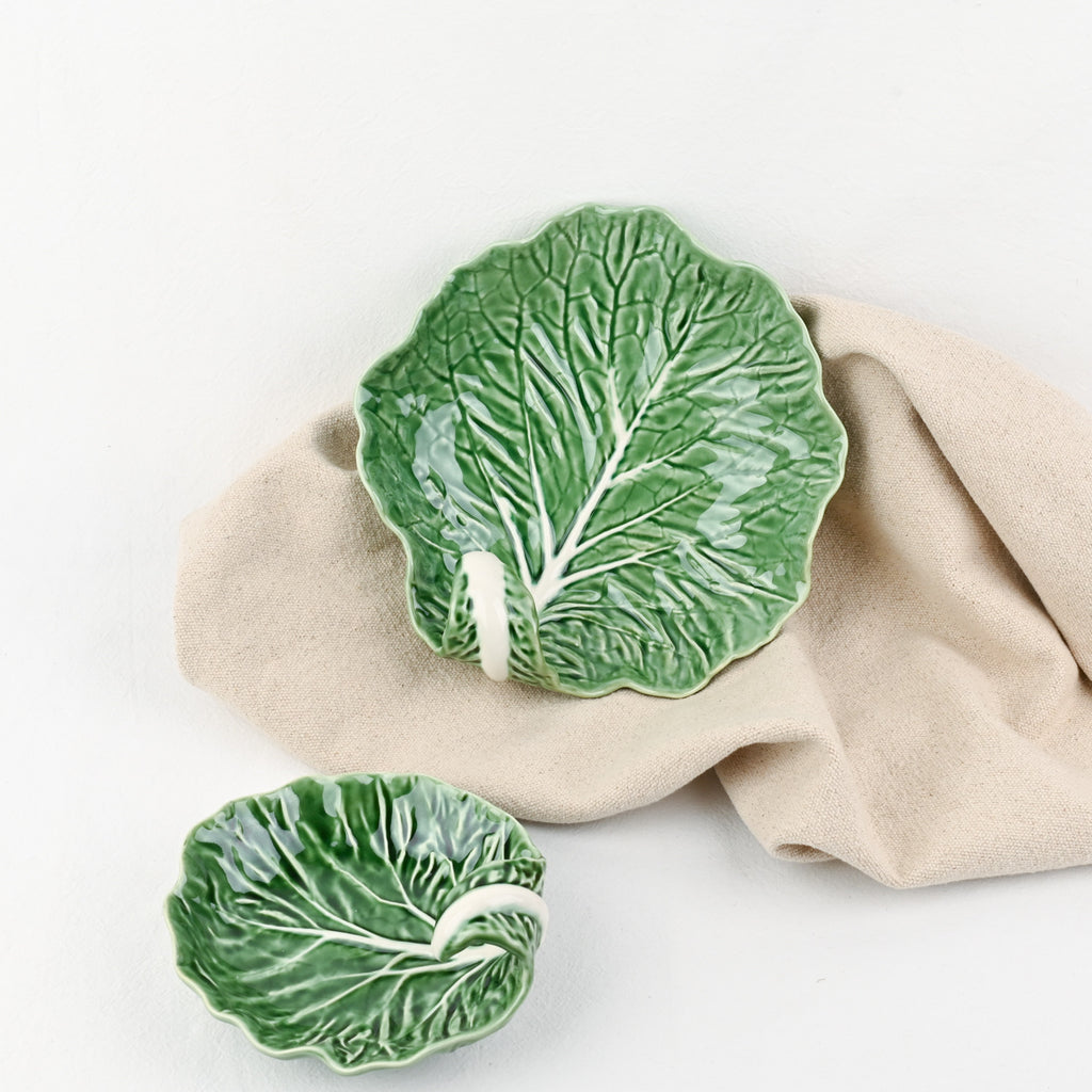 Plat feuille de chou Bordallo Pinheiro