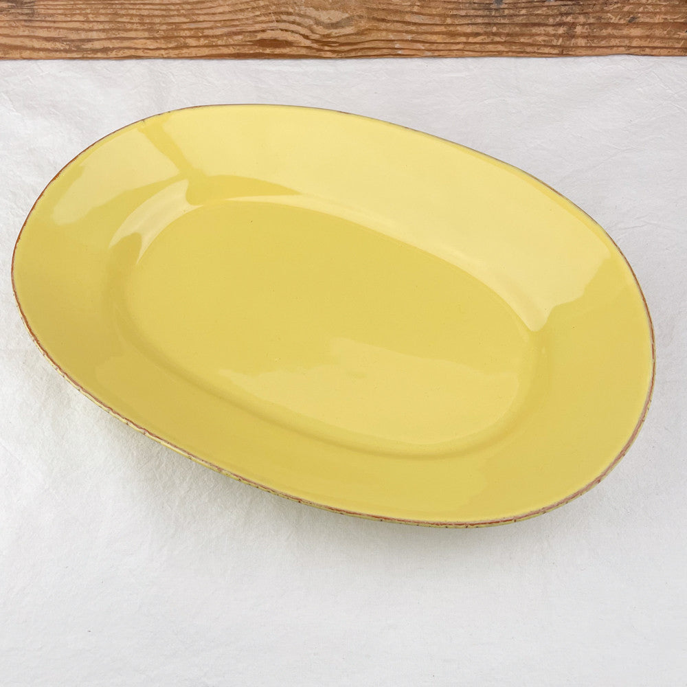 Plat ovale en céramique italienne