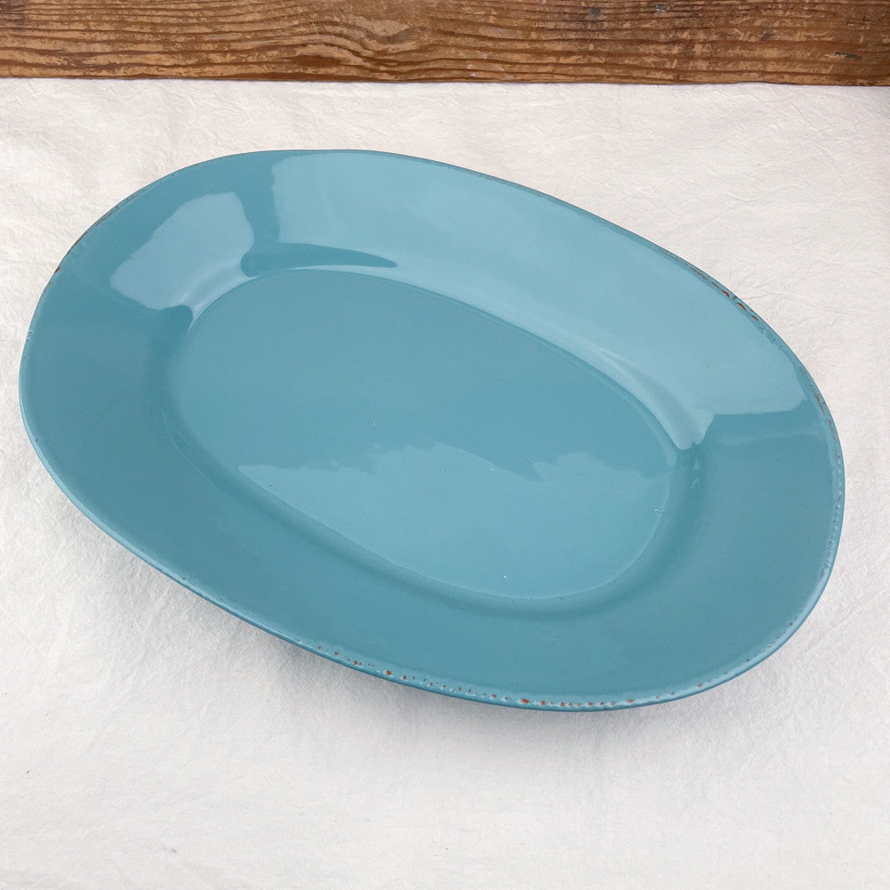 Plat ovale en céramique italienne