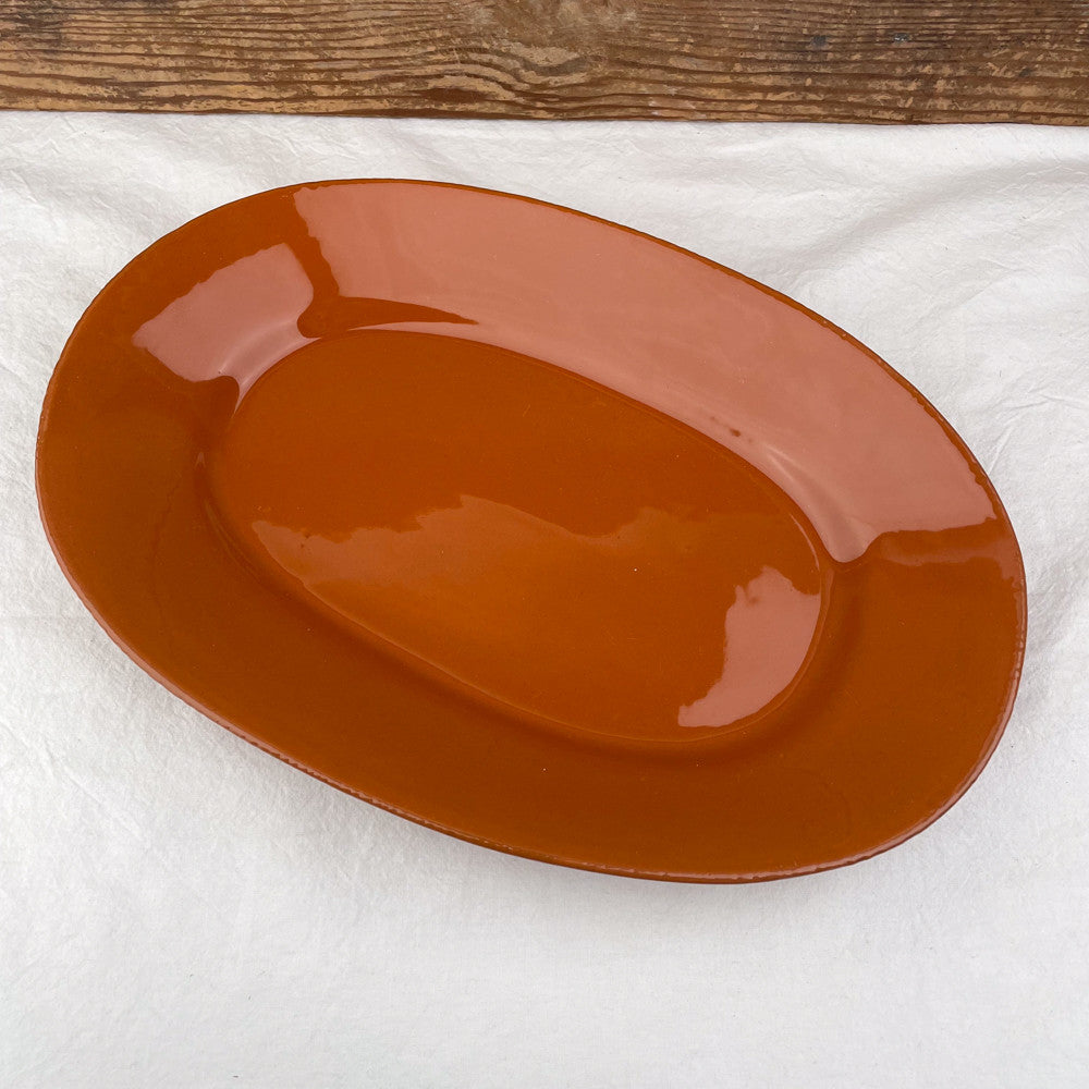 Plat ovale en céramique italienne