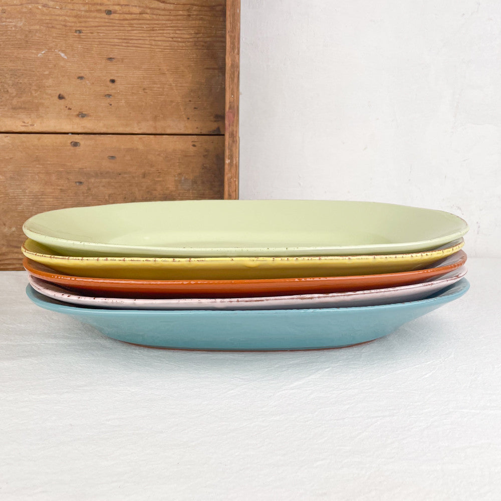 Plat ovale en céramique italienne