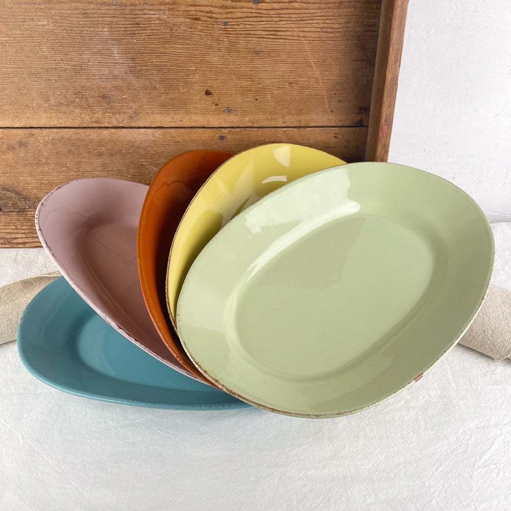 Plat ovale en céramique italienne