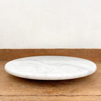 Plateau rond en marbre