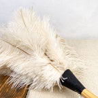 Plumeau en plumes d'autruche 50 cm