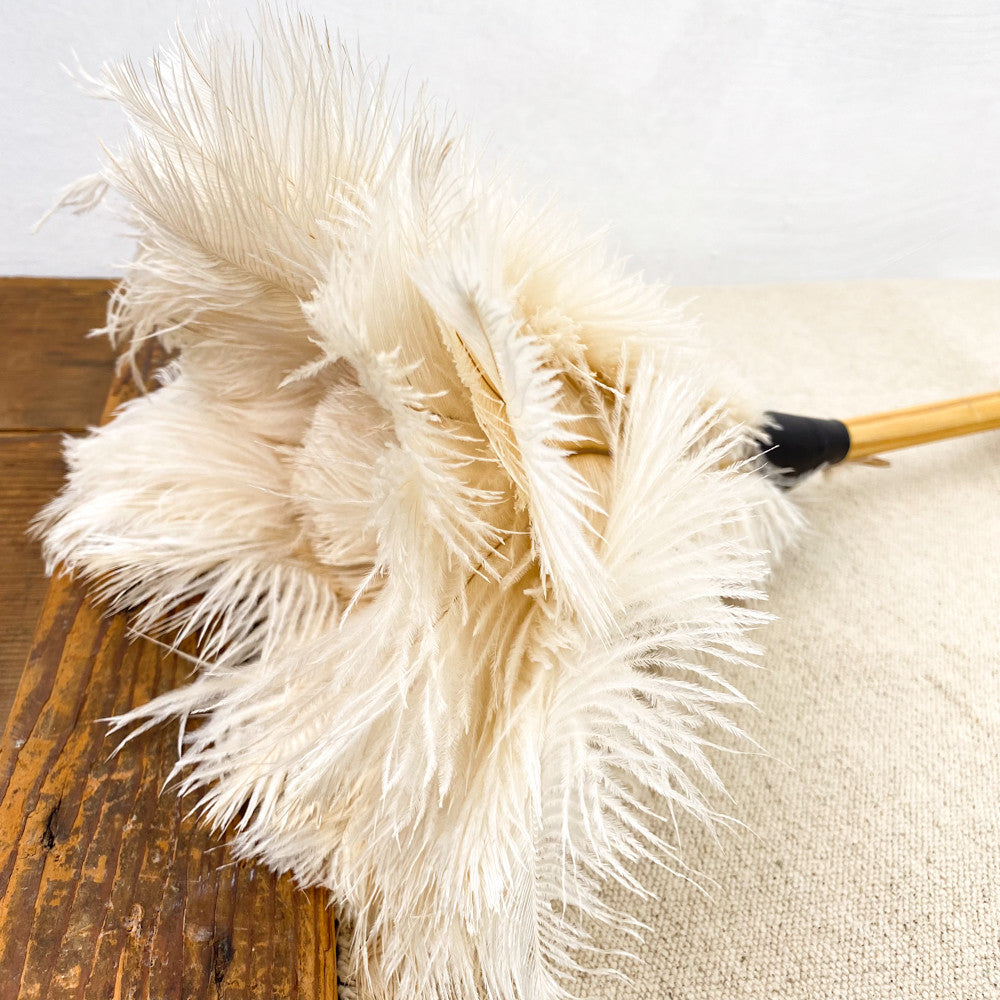 Plumeau en plumes d'autruche 50 cm