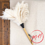Plumeau en plumes d'autruche 50 cm