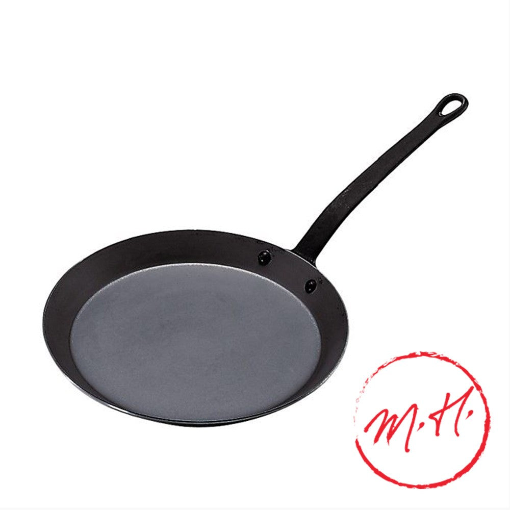 Poêle à crêpes De Buyer tôle bleue