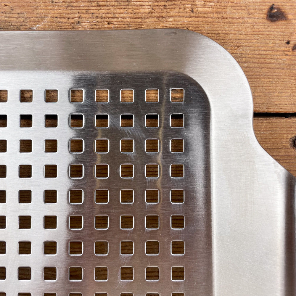 Poêle à griller pour barbecue en inox