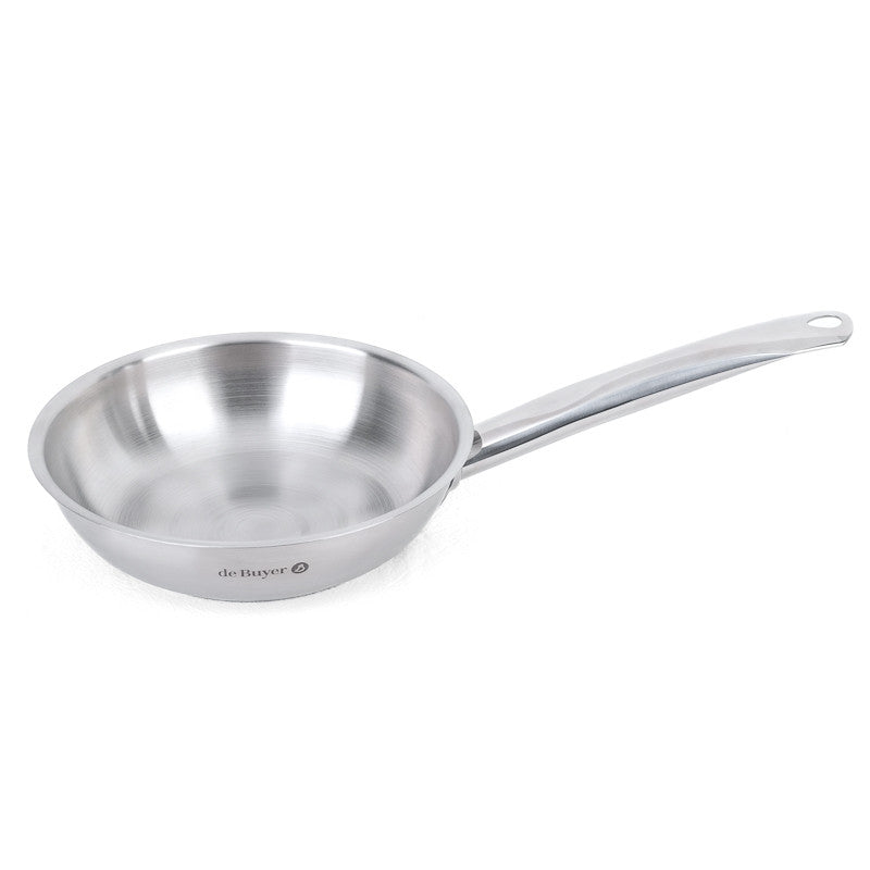 Poêle de Buyer inox brossé