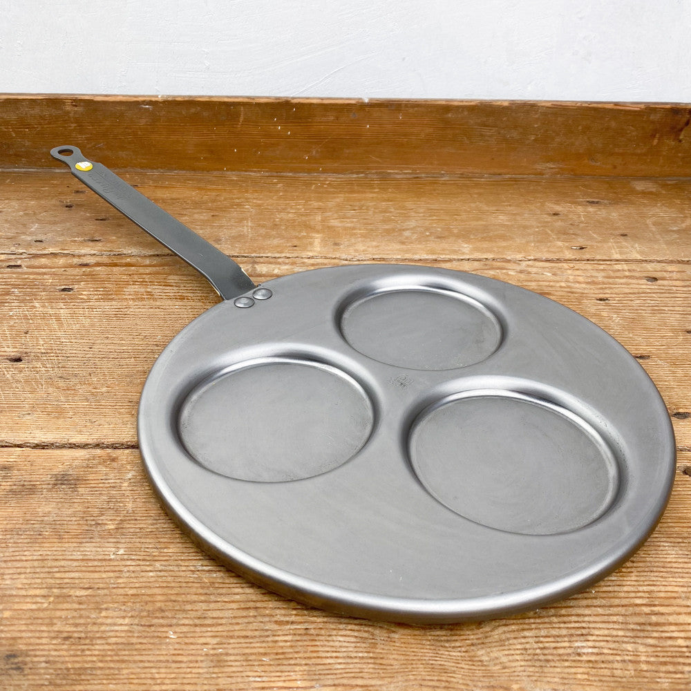 Poêle Minéral B pour 3 blinis